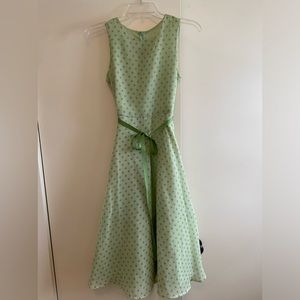 ZOEY GIRL’S POLKA DOT FULL SKIRT DRESS SIZE 16